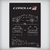 Quadro/Poster Toyota Corolla Grs 2020 | Preto & Branco - Interlakes | Eternize sua paixão