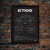 Quadro/Poster Toyota Etios Sedan 2012 | Preto & Branco - loja online