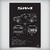 Quadro/Poster Toyota Hilux Sw4 2021 | Preto & Branco - Interlakes | Eternize sua paixão