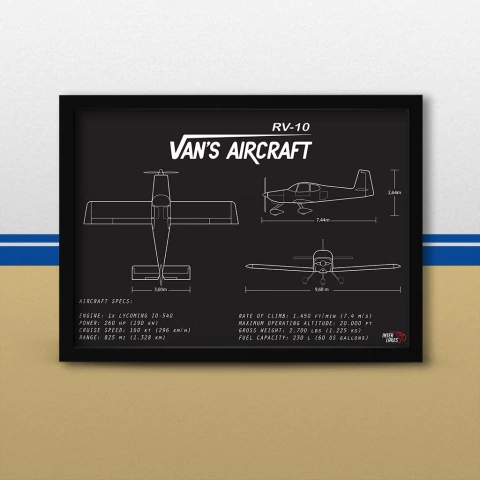 Quadro/Poster Vans Rv-10 (160 Kts)