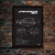 Quadro/Poster Volkswagen Santana Gls 1996 | Preto & Branco - loja online