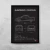 Quadro/Poster Volkswagen Saveiro Cross Cabine Estendida G7 | Preto & Branco