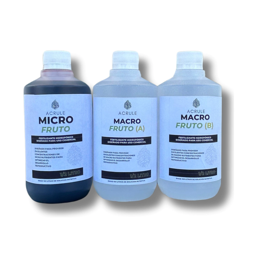 Nutrientes Fruto - rinde 100l