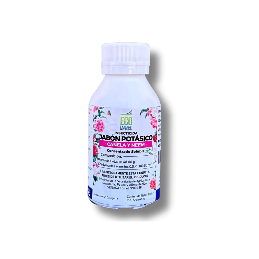 Jabón Potásico Canela y neem 100ml
