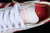 Samba sporty and rich white collegiate burgundy - Accio Brasil