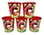 Lembrancinhas Balde De Pipoca Chapeuzinho Vermelho - 5 Unidades - comprar online