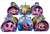 Lembrancinhas Rainbow Rangers Caixa Bombom - Pct com 10