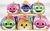 Lembrancinhas Baby Shark Rosa - Kit 40 Caixinhas. - Grupo Festas