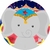Aplique Redondo Circo 5×5 – Pct C/ 10 uni - Grupo Festas