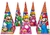 Lembrancinhas Princesa Peach Caixa Cone - Pct com 10