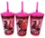 Lembrancinhas Boiadeira Copo Twister Com Canudo 500ml - 5 Unidades - comprar online