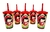 Lembrancinhas Chapeuzinho Vermelho Copo Twister - 5 Unidades - comprar online