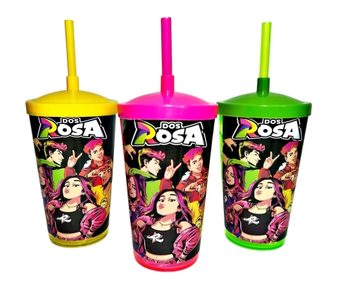 Lembrancinhas Grupo Dos Rosas Emilly Vick Copo Twister - 5 Unidades - comprar online