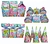 Lembrancinhas Aloha Rosa Tropical Kit 20 Caixinhas