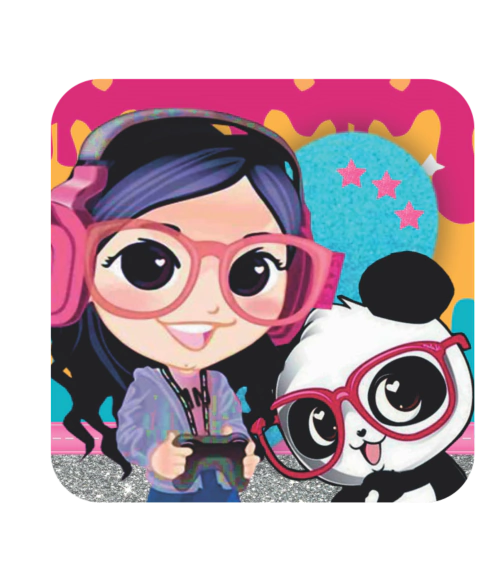 Aplique Luluca Quadrado 5×5 - 10 Unidades.