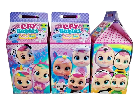 Lembrancinhas Cry Babies Caixa Milk - Pct com 10