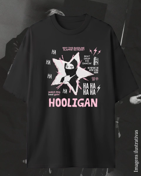 Camisa BTS Hooligan Jin