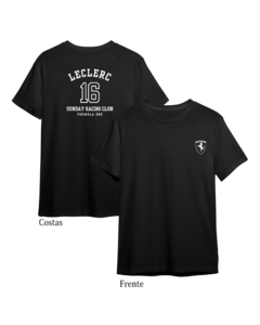 Camisa Leclerc frente e costas (estampa maior nas costas) - Make Some Noise