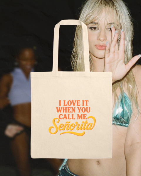 Ecobag Camila Cabello - Senorita - comprar online