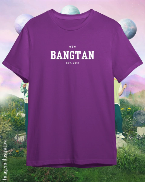 Camisa BTS Bias - Bangtan (TAMANHOS DIFERENTES! CONFIRA A TABELA) - comprar online