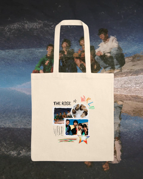 Ecobag The Rose Black Rose WRLD Gráfica - comprar online