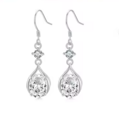 Aros Gota colgantes