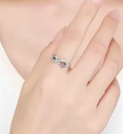 Anillo infinito love protector - Joyas Yan Cristales
