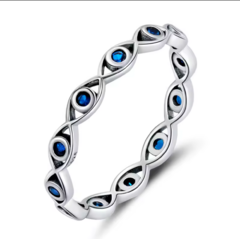 Anillo Sinfín ojitos protectores