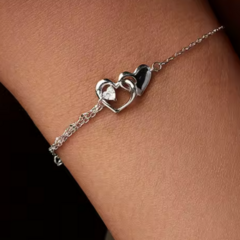 Pulsera corazon protector - Joyas Yan Cristales