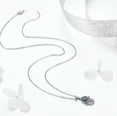 Collar Manito protectora - Joyas Yan Cristales