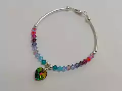 Pulsera semiesclava Love Elegi tu color - Joyas Yan Cristales