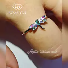 Anillo Libelula Regulable