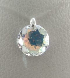 Dije Prism 18mm Cristal ab con engarce