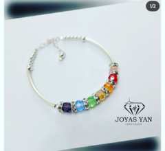 Pulsera Semiesclava ball multicolor - comprar online