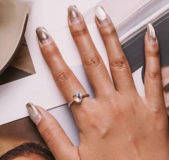 Anillo Corazon Tornasol Elegi tu talle - comprar online
