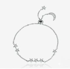 Pulsera Luna y Estrella regulable