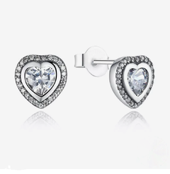 Aros Roseta Corazon Pasantes