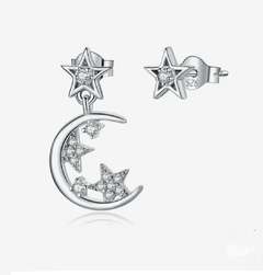 Aros Luna y estrella Irregulares