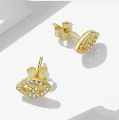 Aros Ojito protector pasante cristal