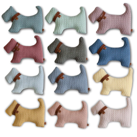 Almofada Mini Schnauser Rian Tricot