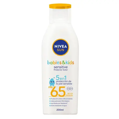 NIVEA SUN Babies & Kids Sensitive FPS 65 x 200 ml