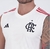 Camisa Regata Flamengo II 24/25 - Torcedor Adidas Masculina - Branca com detalhes em vermelho - Flanáticos - CAMISAS DO FLAMENGO