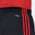 Short Flamengo II 24/25 - Masculino Adidas - Preto com detalhes em vermelho - loja online
