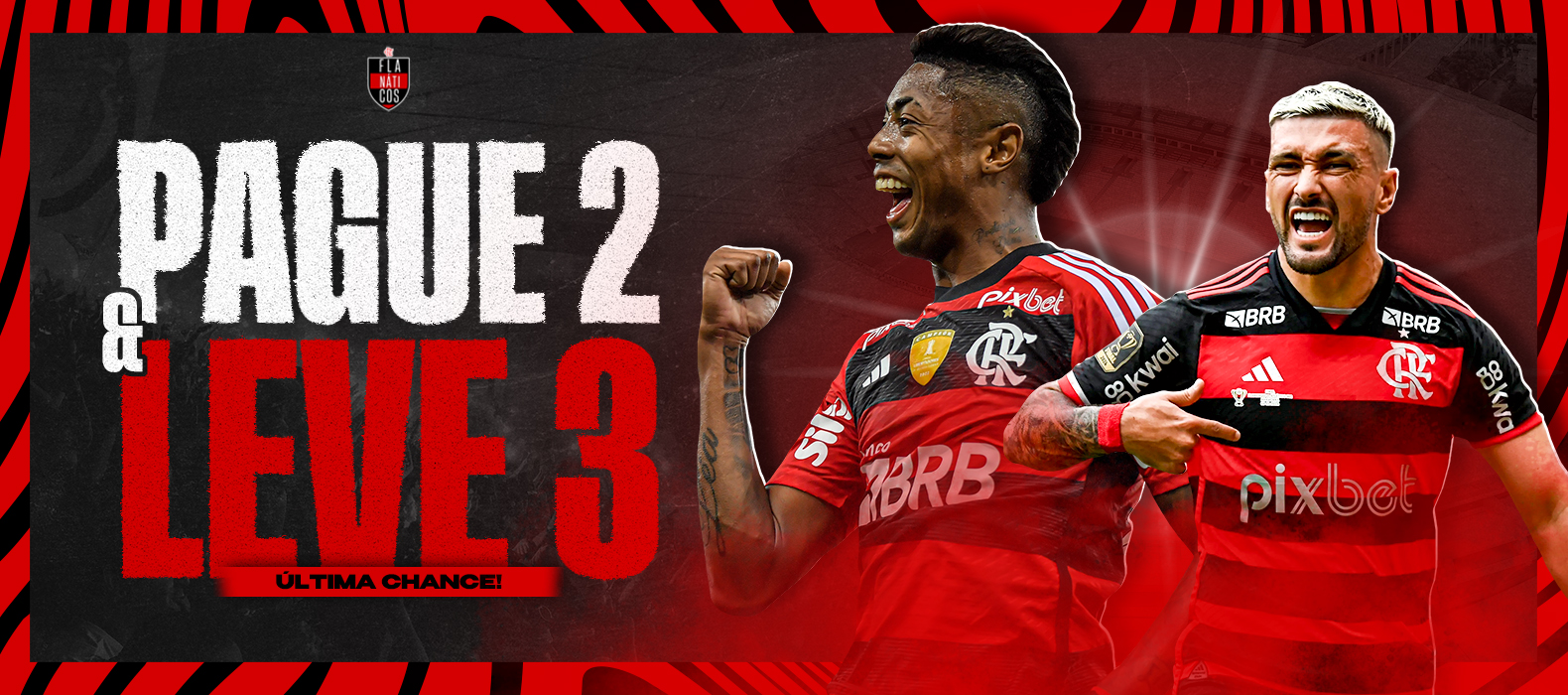 Banner de Flanáticos - CAMISAS DO FLAMENGO