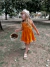 VESTIDO SOFIA NARANJA - comprar online