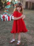 VESTIDO EMMA ROJO - comprar online