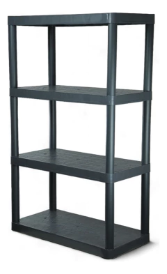 Estante Multiuso Ntk 4 Prateleiras Estrutura Plástica 95x57