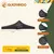 Teto para Gazebo Pagoda 3x3 Resistente Praia E Camping na internet