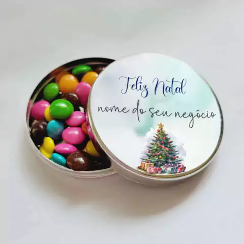 Lembrancinha para Natal na Latinha