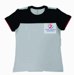Camiseta Baby Look Juvenil Ateneu Salesiano Dom Bosco
